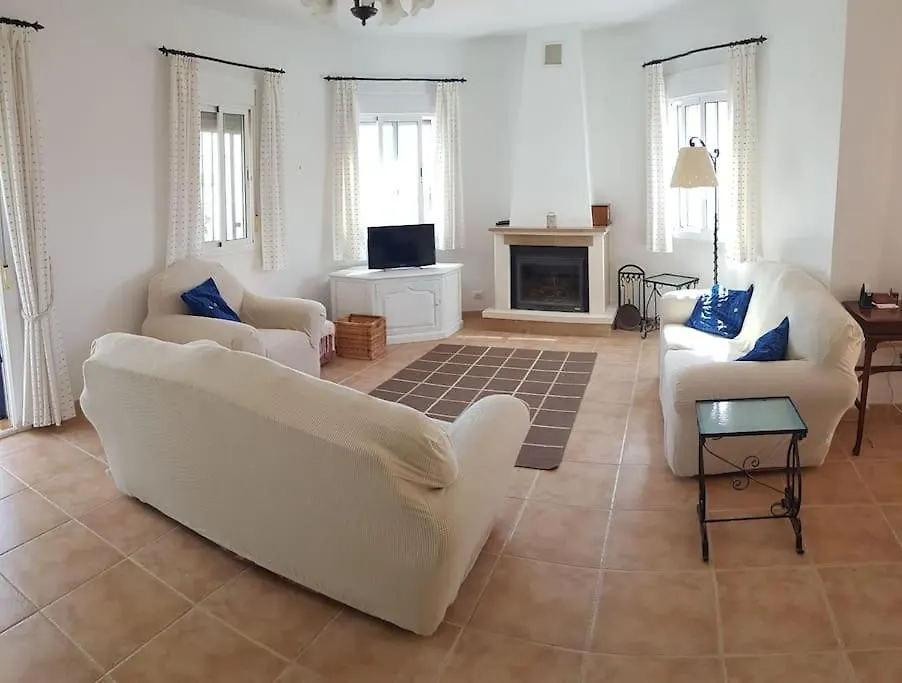 מאלגה Villa Torre Mit Pool Und Bergpanorama