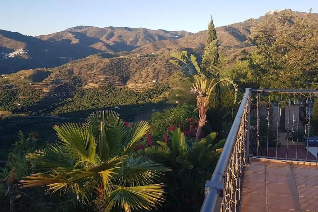 מאלגה Villa Torre Mit Pool Und Bergpanorama ספרד